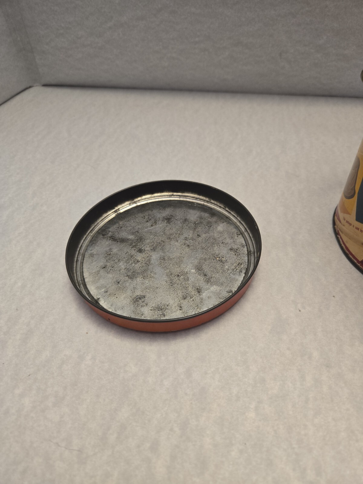 Vintage Tin Sunshine Toy Cookies Tin with Cardboard Tin Metal Lid