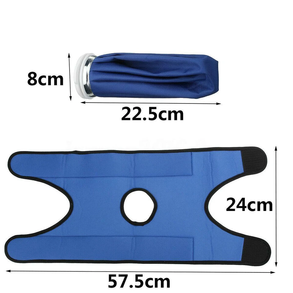 Reusable Ice Bag Pack Wrap Pain Relief Cold Therapy For Knee Shoulder Back - Image 3 of 4