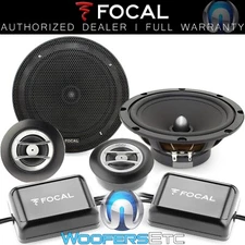 FOCAL RSE-165 6.5" 60W RMS AUDITOR COMPONENT TWEETERS SPEAKERS CROSSOVERS NEW
