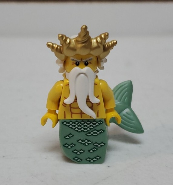 Lego Series 7 Blind Bag Minifigure: Ocean King (col101) Complete w