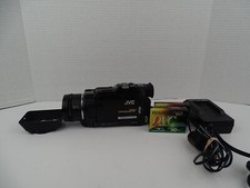 JVC JY-VS200U HD Professional DV Camera 300x Camcorder Bundle Works READ DEFECTS
