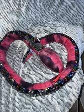 Adventure Planet Sequinimals Plush - SNAKE (Sequin - Purple & Silver) (67 inch)