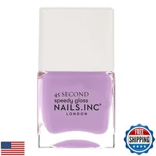 Nails Inc 45 Second Speedy Gloss, House Hunting In Holland Park, Lilac, No Ch