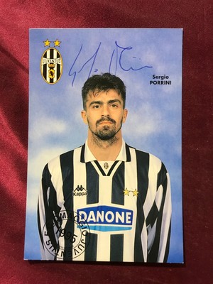 Autographe Original Antonio Cabrini - Juventus 87/88, Bologna, Italie - Obtenu En Personne