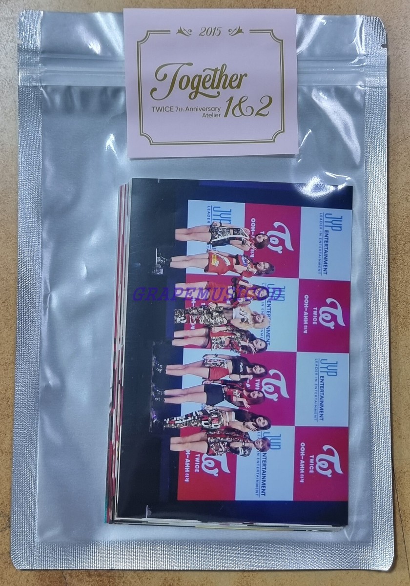 TWICE 7TH ANNIVERSARY Together 1&2 POP-UP STORE MD GOODS