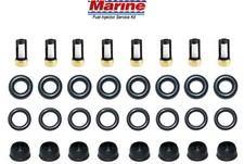 8 Fuel Injector Kit For Mercrusier Marine Whipple Magnuson Supercharged 496 Ho