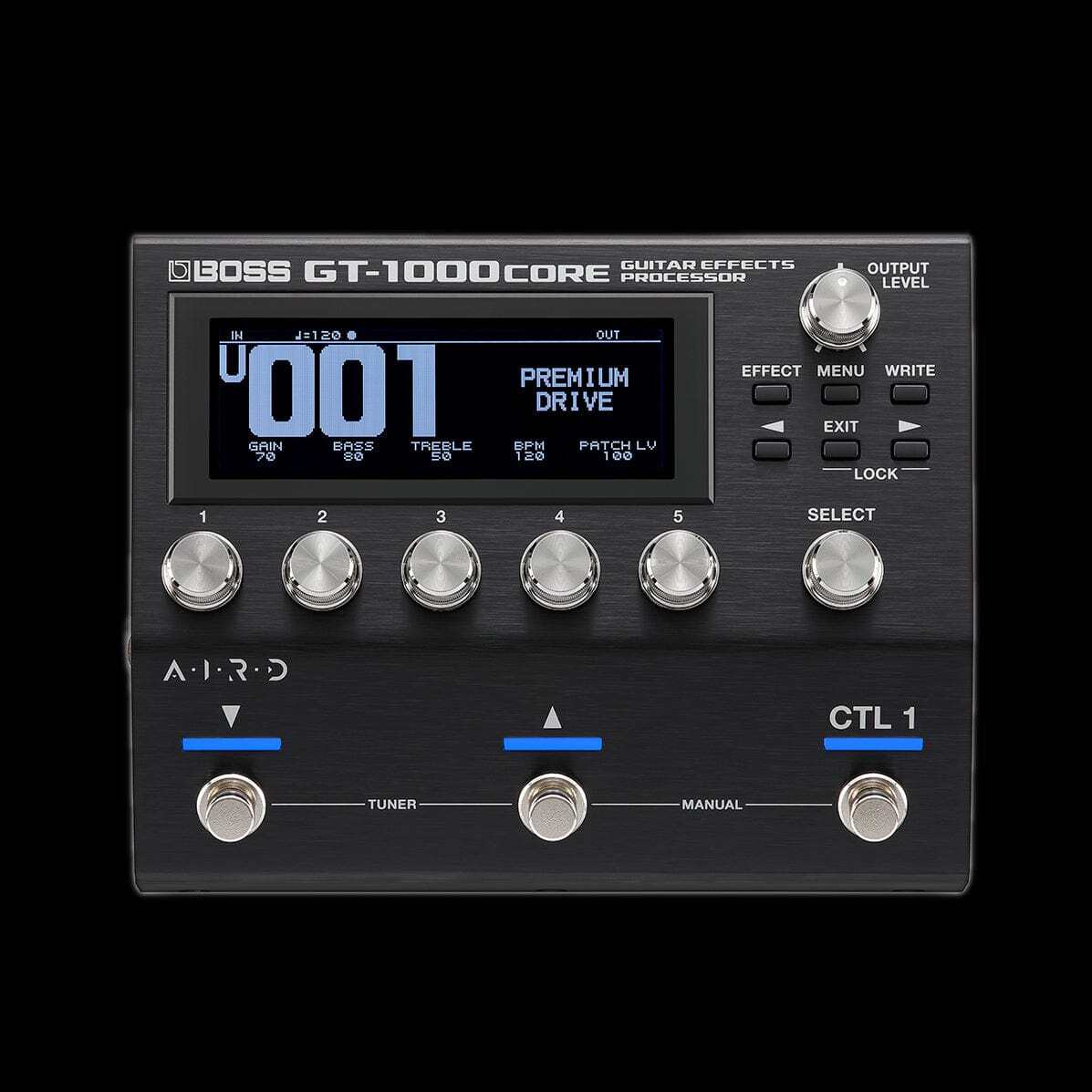 Boss GT-1000CORE Multi-Effects Processor Pedal 761294516942