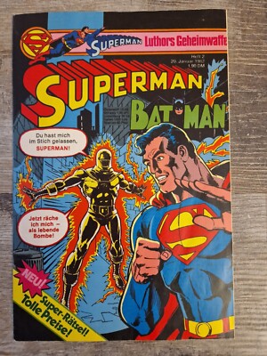 Superman/ Batman #2/ 1982 (Ehapa Verlag) Z2