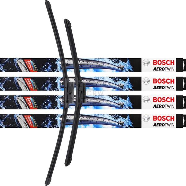 4X Scheibenwischer Wischblatt 3397007462 600Mm/475Mm Aerotwin SET Bosch AM462S-image
