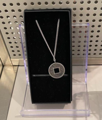 BTS Agust D SUGA D-DAY ネックレス シルバー ユンギ ② BTS Suga Agust D D-Day Merch- Necklace (Silver) | Kgifts.shop