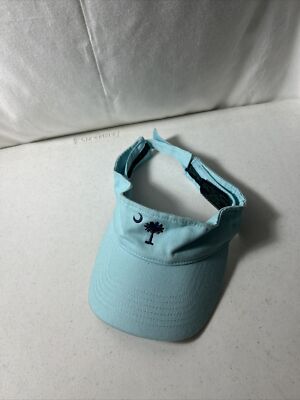 Brian Robinson Adjustable Strap Blue Visor Hat