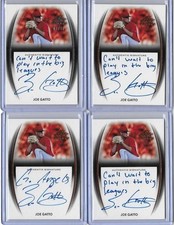 2014 Leaf Trinity Draft Joe Gatto Bronze Inscription Auto RC Angels CWTPITBL