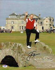 JACK NICKLAUS 2005 FINAL BRITISH OPEN SIGNED 11X14 PHOTO PSA LOA U03222
