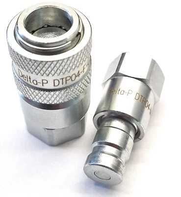 DELTA-P Diagnostic Test Point Hydraulic Coupling 1/4" BSP