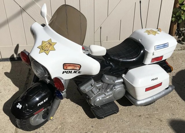 12v electric police bike