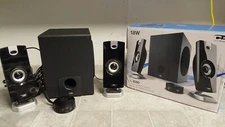 Cyber Acoustics CA-3090 Computer Speakers w/Subwoofer 18W