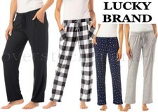 NEW WOMENS LUCKY BRAND 2 PACK LOUNGE PANT LUCKY BRAND 2 PACK SLEEP PANT VARIETY