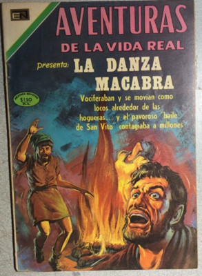 AVENTURAS DE LA VIDA REAL #188 Danse Macabra (1971 Mexico) comic in Spanish FINE