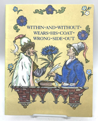WITHIN-AND-WITHOUT-WEARS-HIS-COAT-WRONG-SIDE-OUT Soviet kids Book 1975 English