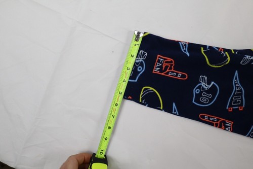 Carters Boy's Size 7 Navy Blue Football Print Pajama Pants - Picture 4 of 11