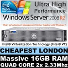 DELL POWEREDGE 2950 TWIN QUAD CORE 2x 2.33GHZ E5345 16GB RAM 146GB RAID Perc5i