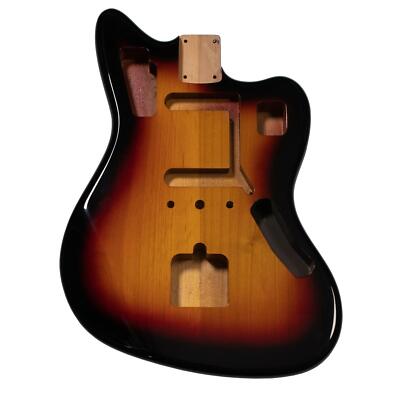 3 Farben Sunburst Jaguar kompatibler Gitarrenkörper - 2 Stück USA Erle