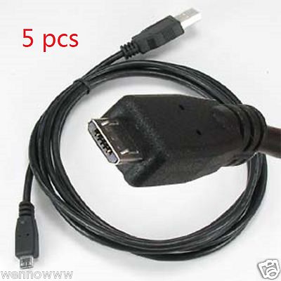 5x Micro USB Data Sync Charging Cable *USB 2.0 A Male to Micro B Male* 1 Feet