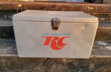 Cofre enfriador de aluminio Royal Crown Cola RC vintage