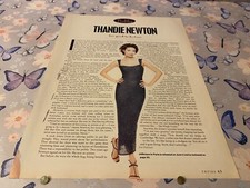 PAD88 Magazine Pin Up Photo/Affiche 12X9 Thandie Newton Neuf