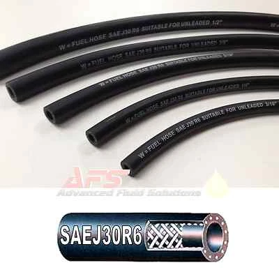 SAEJ30 R6 Fuel Hose Unleaded Petrol Diesel Line Nitrile Flexible Pipe Gas Oil UK