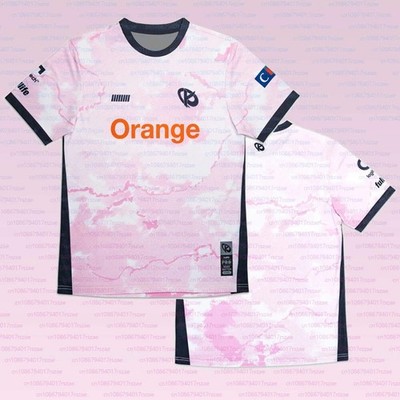 Karmine Corp Esports Club 2025 Uniformen Pink Trikot KCorp LOL Team Valorant Trai