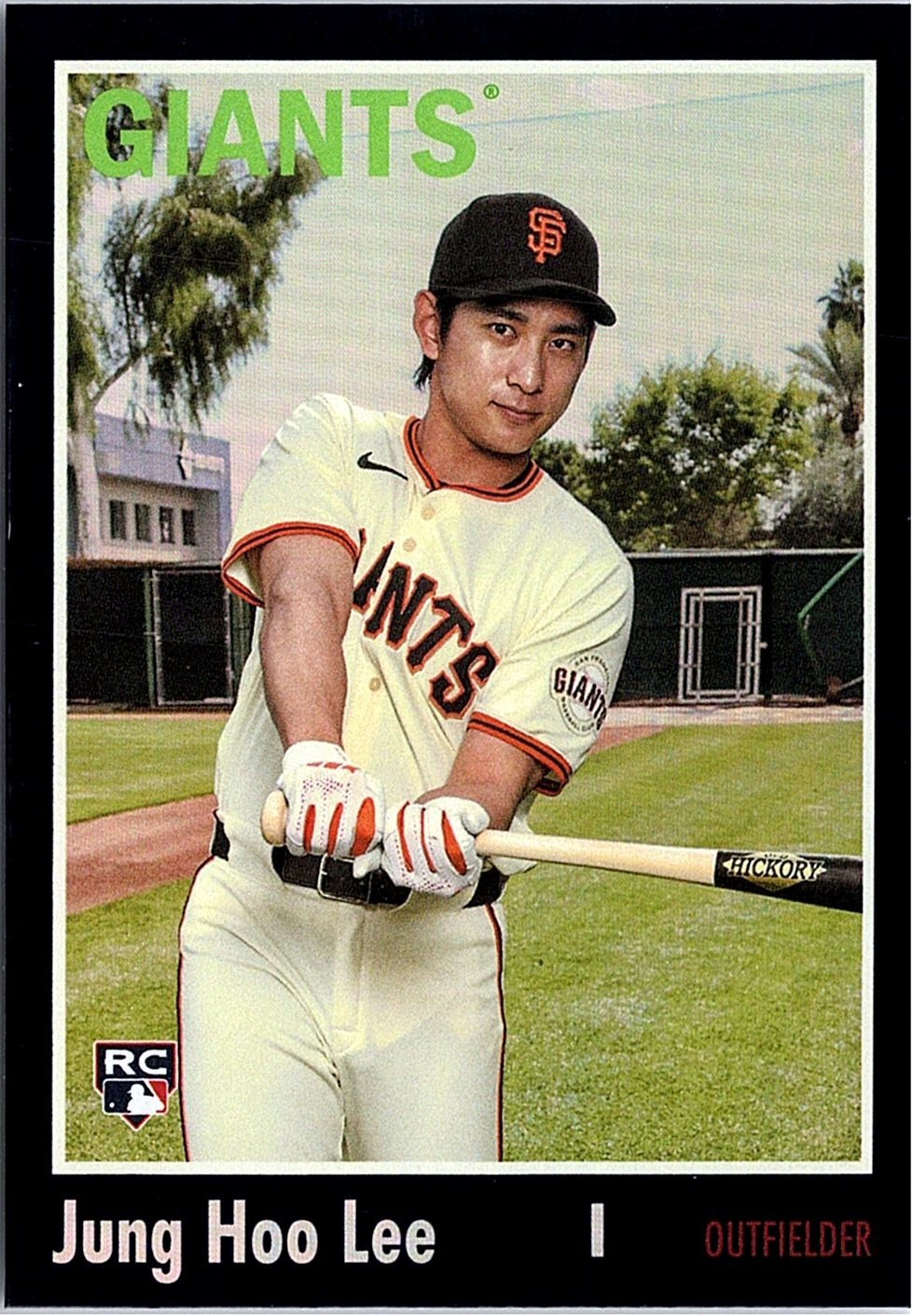 2024 Topps Archives #127 Jung Hoo Lee Black Foilboard