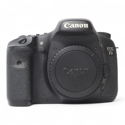 Canon EOS 7D Kamera Gehäuse Body DSLR 18 MP schwarz - Zustand Gut ( 7 D )