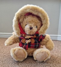 Chiglia Giocattoli Hamish Orso Tartan Borsone Cappotto 20cm Scozzese Morbido Peluche Orsacchiotto