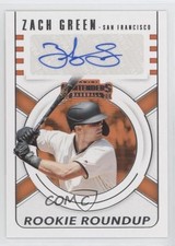 2020 Panini Contenders Rookie Roundup Auto Zach Green #RRA-ZG Auto 06ee