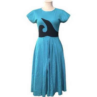 joanie blue dress Joanie Knit Dress 3/4 Sleeve