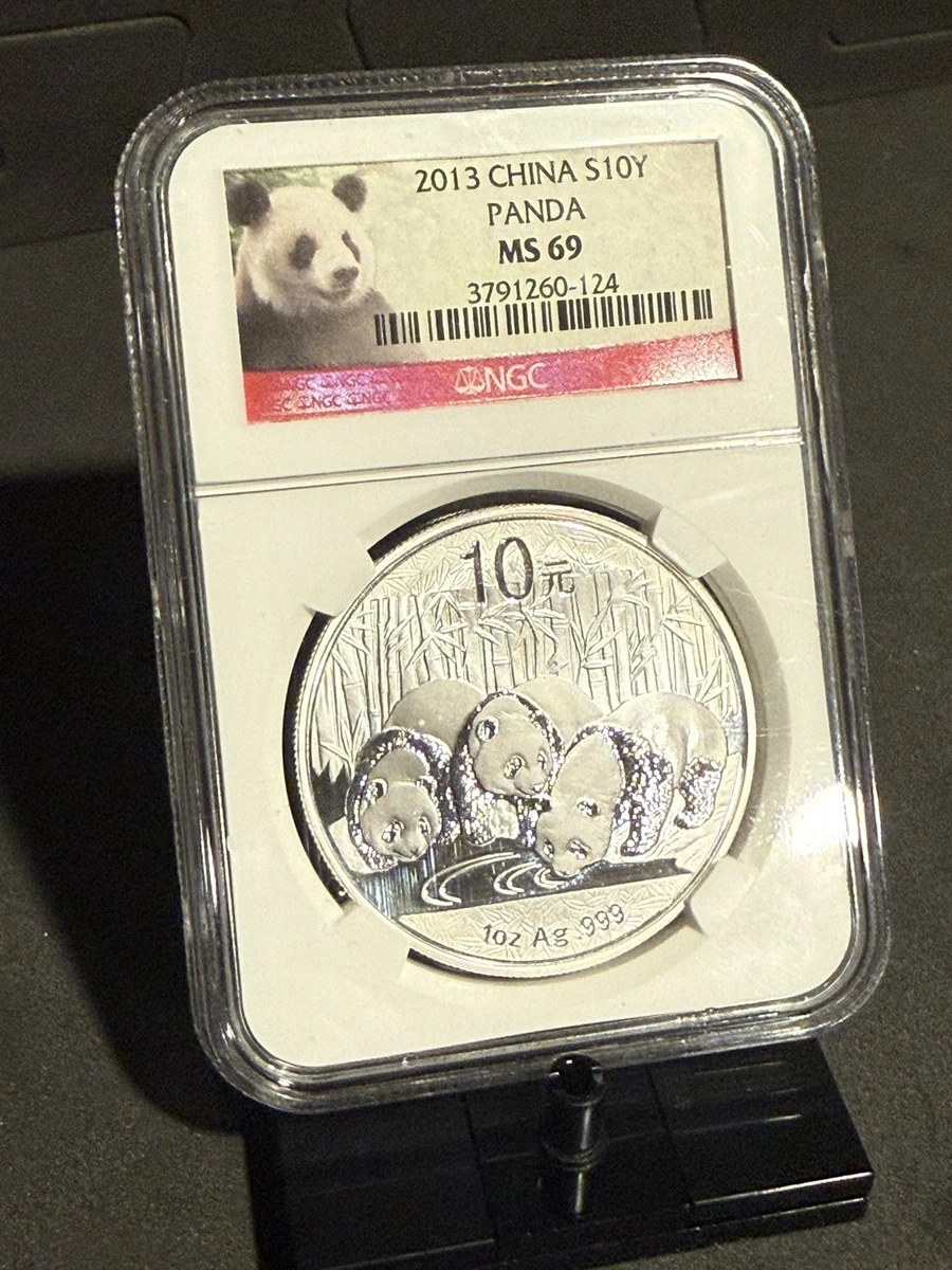 中国熊猫NGC 2013 银币| eBay