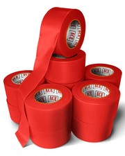 Red Flagging Tape - Non-Adhesive 144 Pack - 1.5" Width, 150' Length, 2 Mil