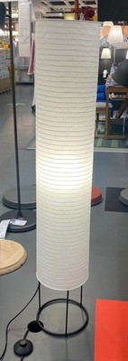New IKEA STRANDAD White Black Floor lamp, handmade 112cm/21cm