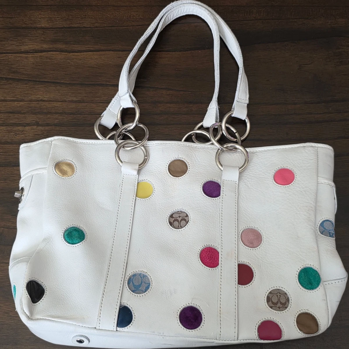 Coach Polka Dot Bags & Handbags for Women for sale | eBay