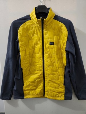 Helly Hansen Jacket Mens M Lifaloft Insulator Zip Quilted Mixed Media Outdoors