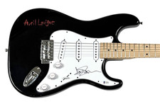 Avril Lavigne Signed Autograph Electric Guitar Under My Skin Let Go Beckett COA