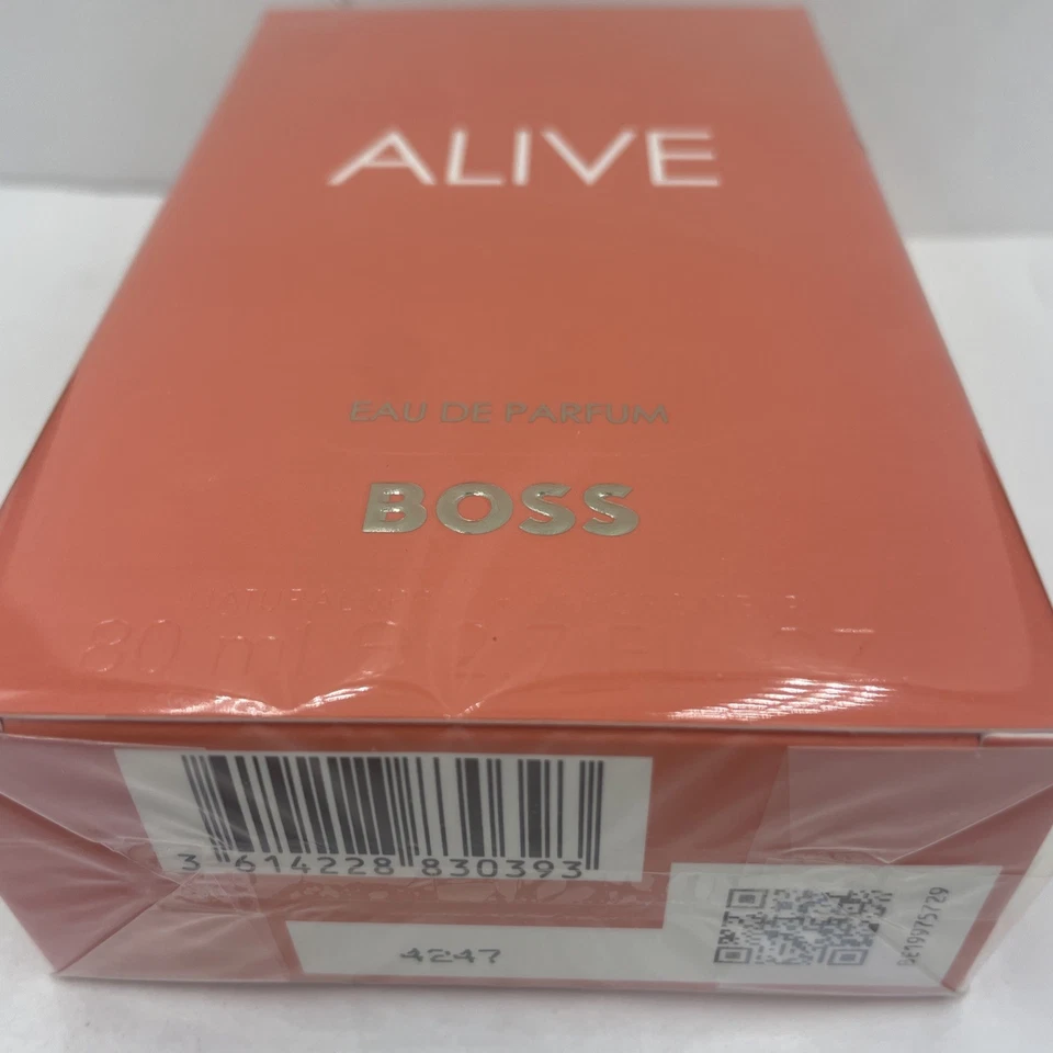 Boss Alive por Hugo Boss para mujer EDP SPRAY 2,7 oz/80 ml NUEVO Y SELLADO Foto 3 de 4