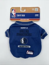 Pets First NBA Premium Tee Shirt for Dogs & Cats Dallas Mavericks XS Shirt
