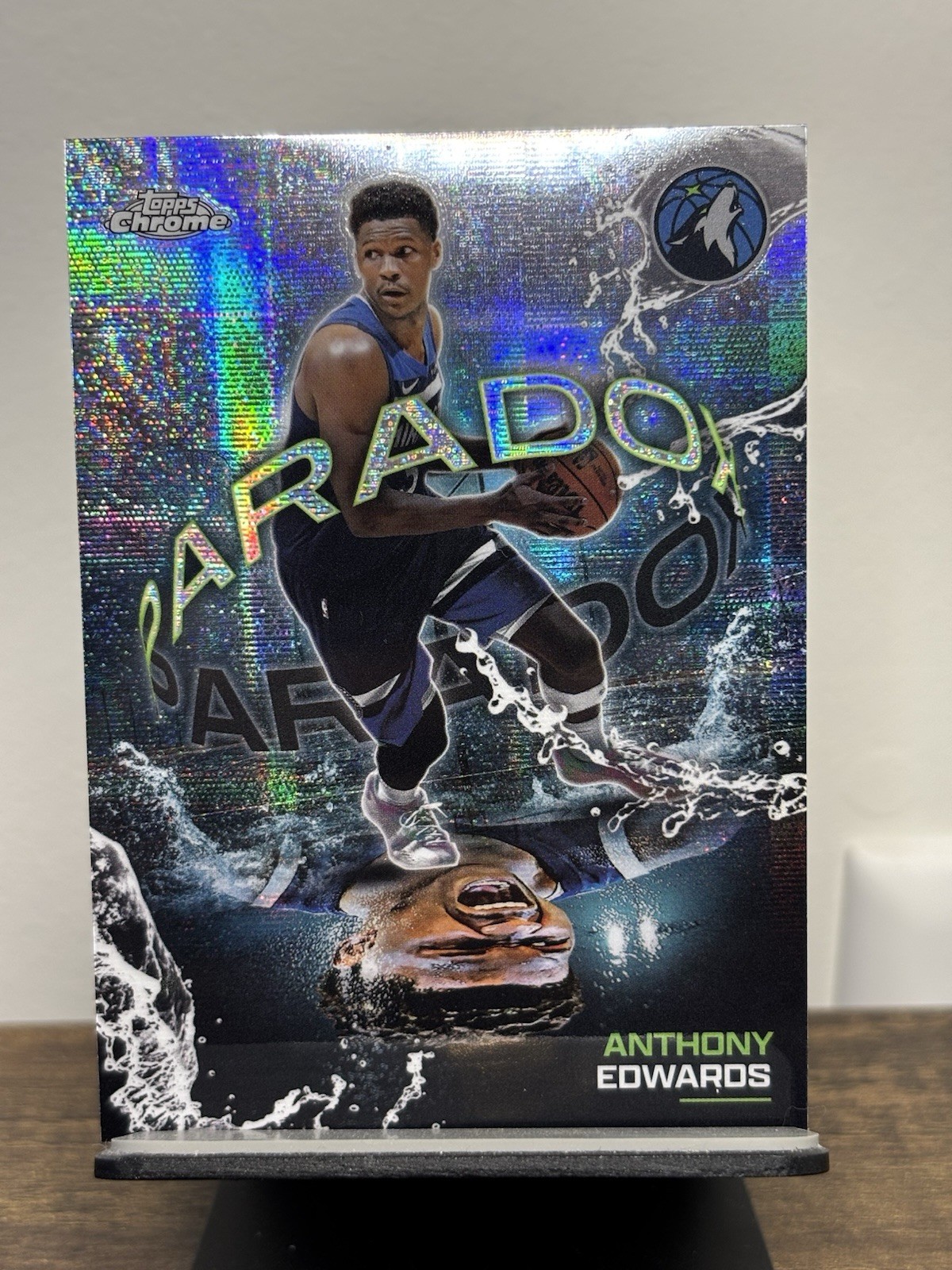 Anthony Edwards # 2025-26 Topps Chrome Paradox CASE HIT SSP PX-2 - Minnesota