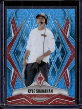 2025 Panini Phoenix #120 Kyle Shanahan Light Blue Mojo Prizm #/85