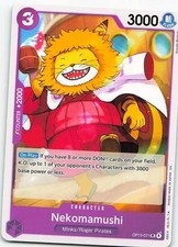 Nekomamushi OP13-071 Future Century Common NM One Piece TCG