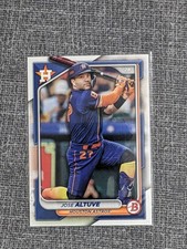 2024 Bowman Jose Altuve #73 Houston Astros Baseball Card Base