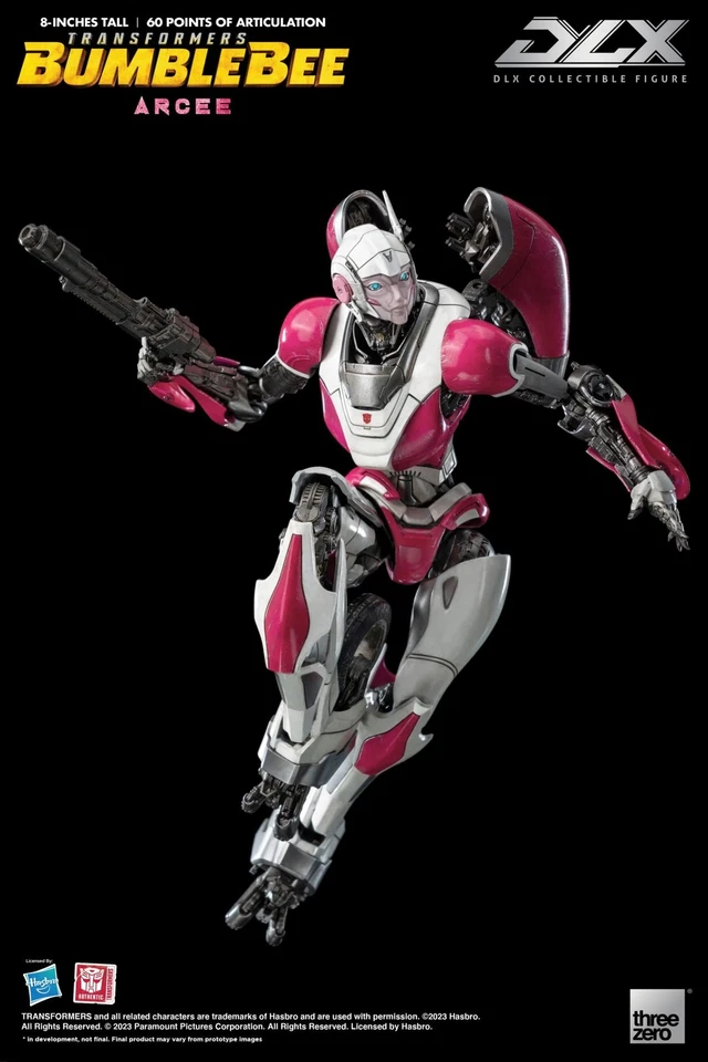 Threezero Transformers Bumblebee Dlx Treppe Collectible Figure Series Arcee - Bild 4 von 4