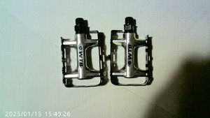 Vintage WTB Platform Pedals Grease Guard Zerk